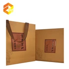 Exquisite workmanship paper luxury cardboard flat window pack gift box