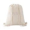 2019 new custom logo girls daily school sport bag Fashion canvas Drawstring traveling lightweight backpack