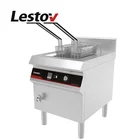 Tabletop induction fryer cooking equipment electric fryer commercial for fried chicken
