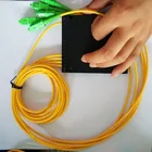 Fiber optic PLC splitter G657A1 2X N 2X2 2X4 2X8 two way to N with SC LC ST FC connector