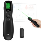 Best selling 5mw green laser pointer with slide changer 2.4g wireless presenter with blue laser pointer