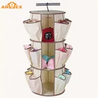 Household Hanging Shoes Storage Bags Smart carousel organizer Save Place Shoes Pouch