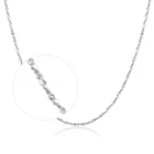 L02 Cheap custom white gold plated 925 sterling silver chain star necklace in stock
