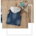 The best design Children's vest denim jacket for boy
