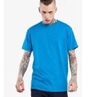 2019 Latest design men 100% soft cotton plain round neck t-shirt fashion custom logo premium blank t-shirt