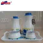 Elegant Design Fine Porcelain Tea Pot Set/tea and coffee set