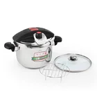 100% guarantee safety stainless steel pressure cooker with CIQ SGS for cooking