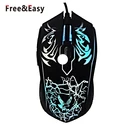 Expensive computer game mouse r8 USB wired Backlit mouse Gaming