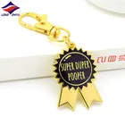 Longzhiyu12years manufacturer custom coffee bean keychain compact mirror keychain construction helmet keychain in china
