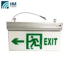 emergency light manufacturer direct sell 240v running man acrylic exit sign emergency light