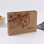 Kraft Paper With Handle Shopping Package Bags for Christmas New Year Wedding Birthday Party