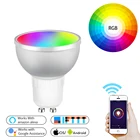 GU10 Remote Control Smart Led Wifi Light Bulb works with Alexa Google home