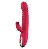 Thrusting Up Down Rotating Head Vibrating Dildo Sex Products For Women With Heating