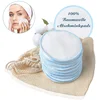 14 Pcs makeup remover pads set washable make up pads