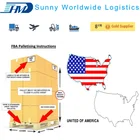 Amazon FBA ocean freight 20 years experience China to USA new york chicago altalanta agent