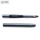 2019 nylon lip brush aluminum tube lip brush fashion makeup tool lip brush