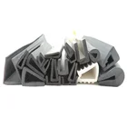 EPDM silicone solid rubber U channel for edge protect