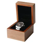 High grade vintage 1 slot luxury handmade wooden watch box for packaging