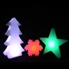 glowing trees lamp waterproof outdoor decoration christmas star tree snow led lights