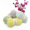 Charmkey hot sales soft fancy feather yarn comfortable feather fluffy yarn for knitting carpet