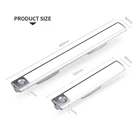 Smart control sensor led night light bedroom lamp closet light usb rechargeable motion sensing led night light