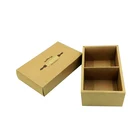 Creative wholesale premium custom logo print recycled cardboard paper for cookies box cake box packaging
