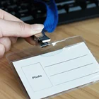 Factory supply cheap PVC plastic insurance card holder custom business card holder case