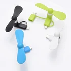 2 in 1 Portable Cell Phone Rechargeable Air Cooler Usb Fan