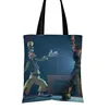 Magic Teenager Shape Personalised Canvas Tote Bag For Shopping