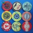 Graphic Customization Poker Chips 10gram Wholesale Cheap Custom Design Ceramic Poker Chips