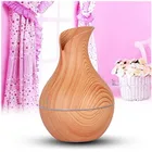 Low Price Mini 130ml Air Humidifier For Home Aroma Facial Humidifier Wood Grain