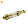 Hot Selling 1.0ml Ceramic Coil Glass Tank 510 Thick Oil Atomizer 11 Flavors Stickers Vape Carts Cartridge