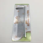 Row Teeth Pet Dog Cat Animal Puppy Hair Removing Shedding Steel Metal Comb