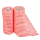 BSCI ISO9001 100% polyester kitchen cleaning spunlace scrub wipes
