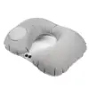 Ejoy Ultralight Inflatable Camping and Travel Pillow with Self Pump, Small Foldable Inflating Neck Pillow for Airplane Car Outdo