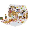 custom paper box christmas tree chocolate cardboard advent calendar