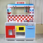High quality funny educational children toys wooden kitchen play set