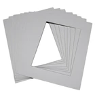 Cards Paper Photo Frame Best Selling Cream Core 5x7" 8x10" Paper Frame Photo Cards