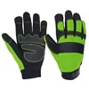 Durable Anti-slip Vibration Resistance Men's Mechanic Work Gloves for Logistic Working Area