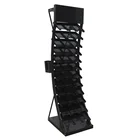 High quality metal sample quartz stone display rack stand for show