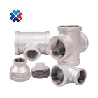 DIN Standard EN10242 Galvanized malleable iron water fittings