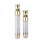 Hot selling CBD vape cartridge packaging in stock Brass knuckless with PCV box packing