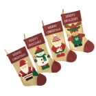 Christmas Stocking, Fireplace Decoration Christmas Supplies Hotel Bar Party Mall Hanging Christmas Socks