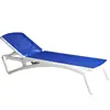 Outdoor swimming pool beach Taslim lounge chair folding balcony reclining bed