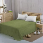1800 TC 100% microfiber embossed bed sheet sets
