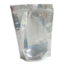 Aluminium resealable zipper seal dry food packaging bag