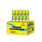Weatherproof stone silicone adhesive Neutral silicone sealant Marble stone adhesive super glue for all kinds of marble
