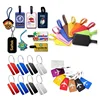 Custom Luggage Tag wholesale Metal Tags PVC or leather Traveling Baggage Tag Holder