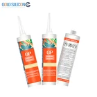 Gold silicon GP acetic acid silicone sealant for glass paintable adhesive gel auto glass glue cement