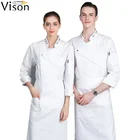 Hotel restaurant embroidered China style chef shirt chef clothing chef uniforms